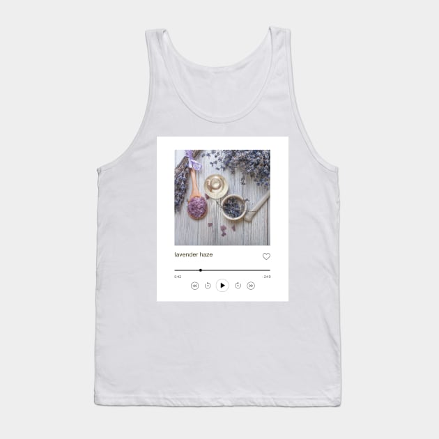 Lavender Haze Song Print - Taylor Swift Tank Top by madiwestdal